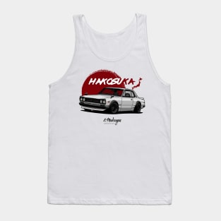 Skyline 2000 GTR (white) Tank Top